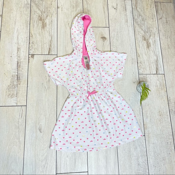 DISNEY Girls Swimsuit Cover Up Size 4 - Picture 1 of 6
